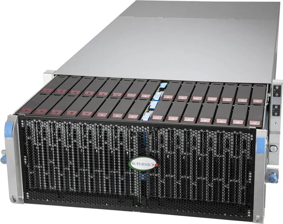 Supermicro 60 bay chassis for big data management